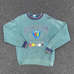 Vtg 90s rockingham nc crewneck
